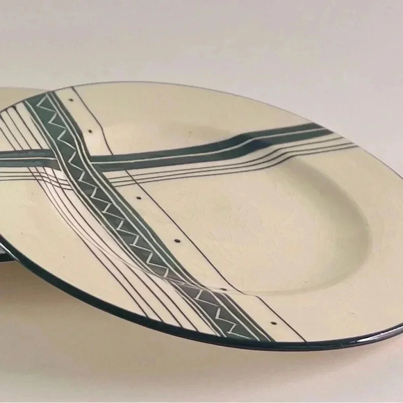 Vintage Handmade Julian Keyser Ceramics Xhosa South Africa Porcelain Plates 2 - Picture 5 of 5
